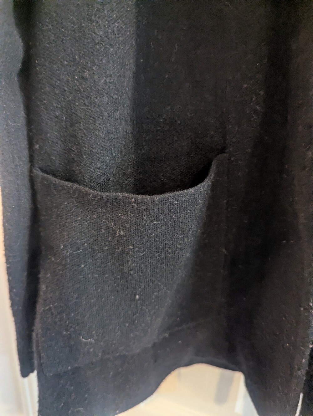 Halston Long Knit Cardigan Sweater - Picture 5 of 7